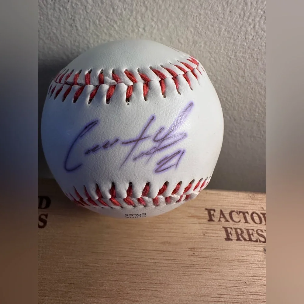 MYSTERY AUTOGRAPHED Baseball please read below 👇 one ball